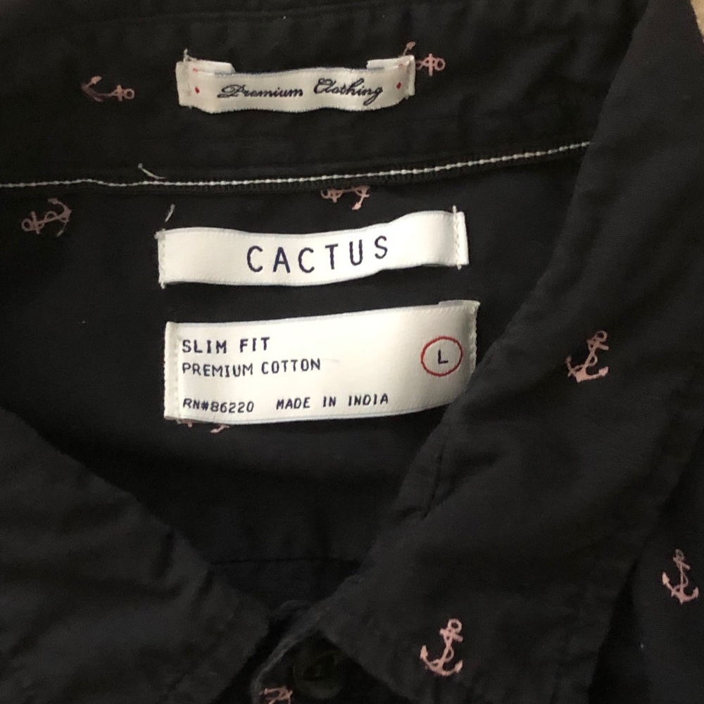 Anchor black shirt